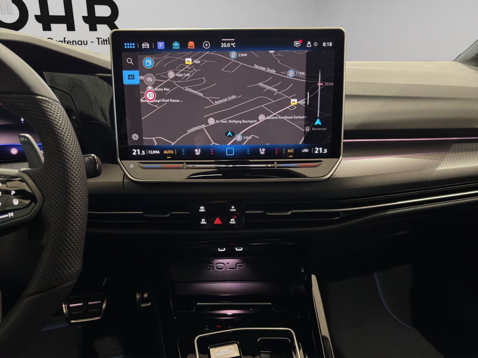 Volkswagen Golf VIII Variant R 2.0 TSI 4M Black ACC AHK LED foto 12