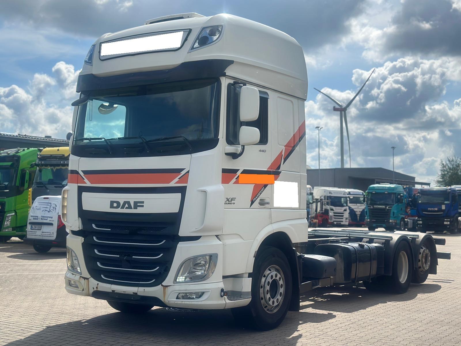 DAF XF440 6x2 SSC Fahrgestell Lenkachse ACC