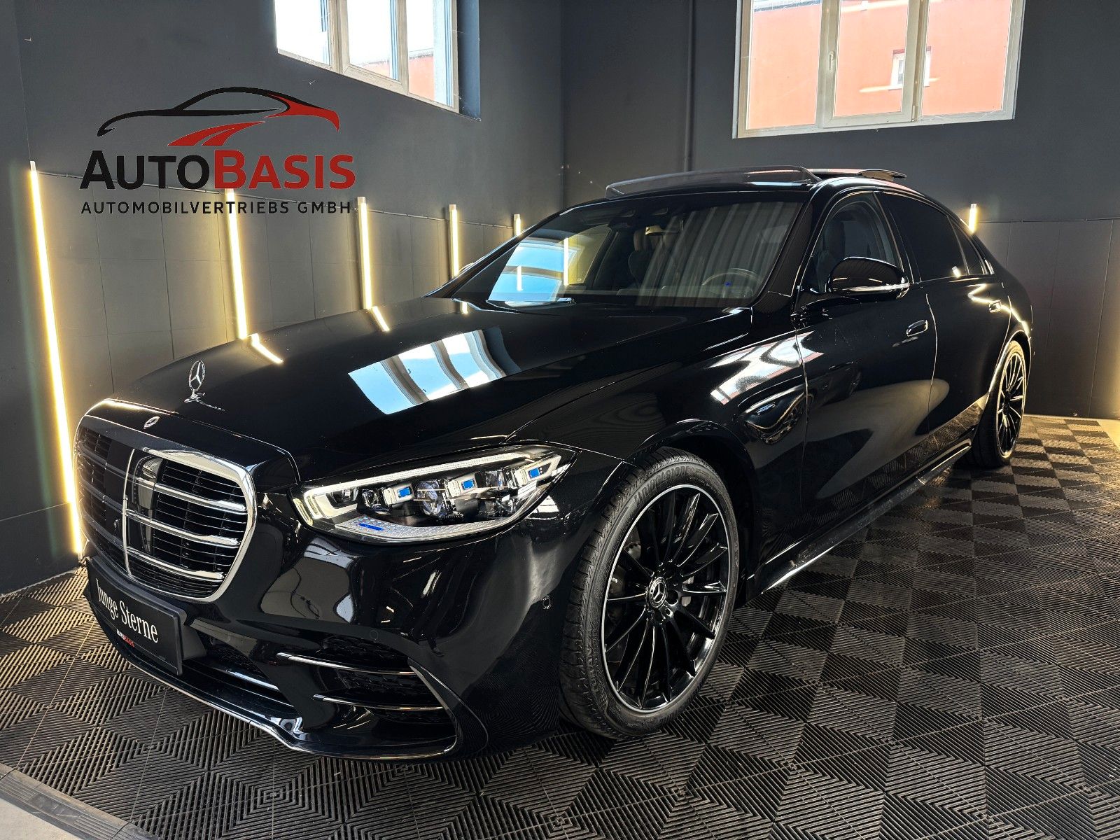 Mercedes-Benz S 450 d 4Matic L 1.Hand/FirstClass/TV/Burmester