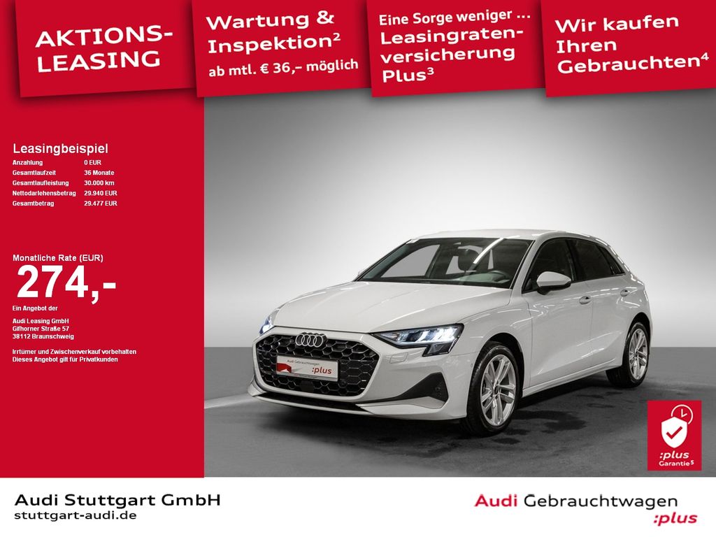 A3 Sportback advanced 30 TFSI AHK Navi