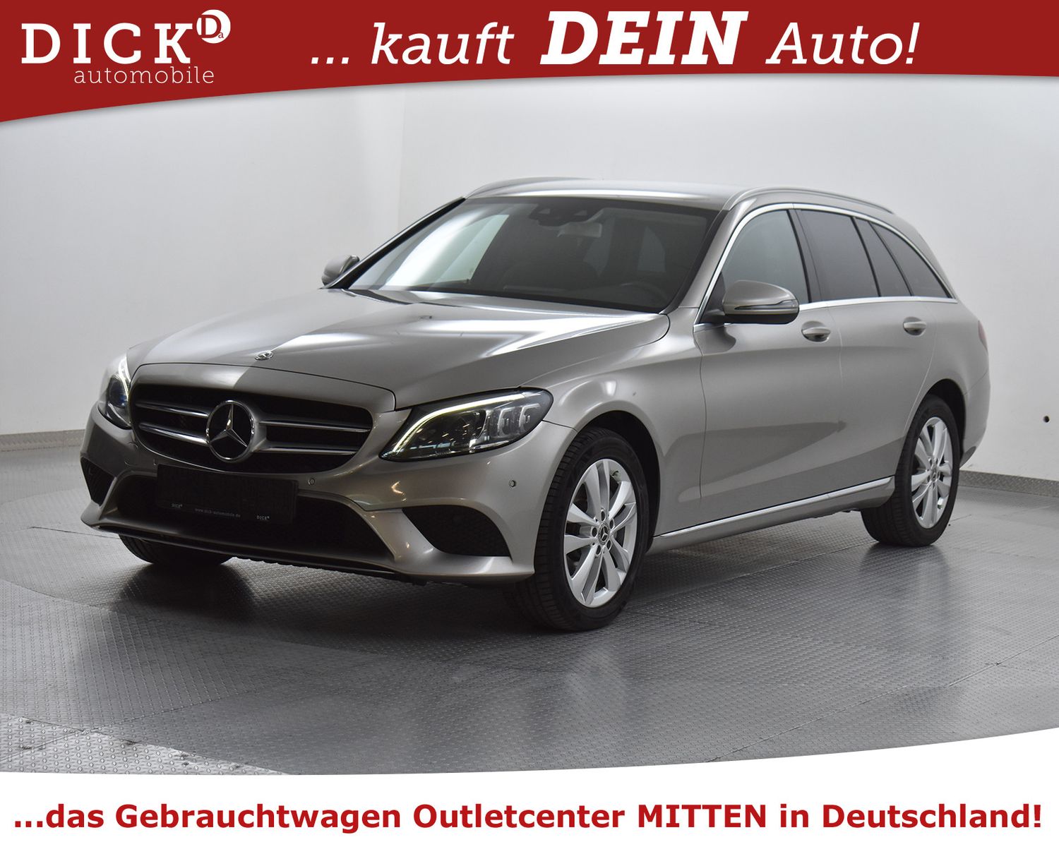 MERCEDES-BENZ C 300d T 4Mat Avantg MULTIBEAM+NAV+KAM+AHK+ACC+ - Image 2