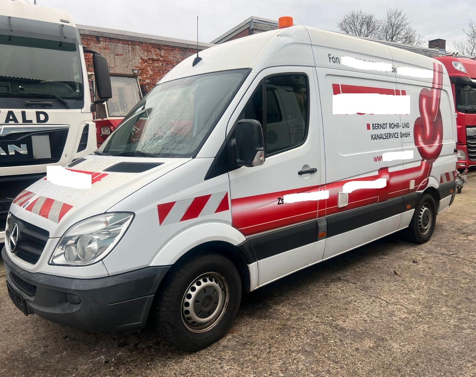Mercedes-Benz Sprinter, 313, TV, Kamerasystem, Kanalreinger