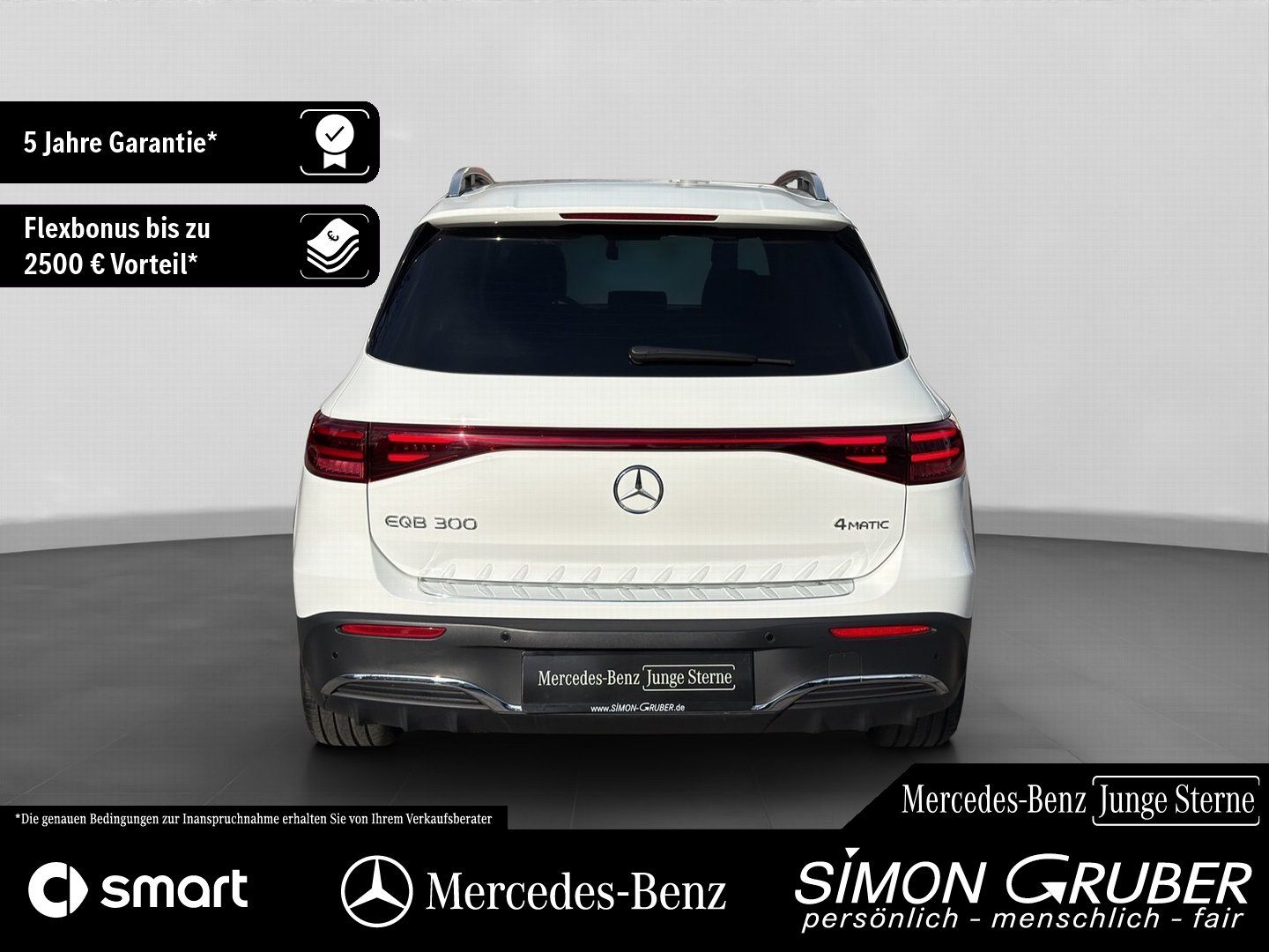 Fahrzeugabbildung Mercedes-Benz EQB 300 4M AMG Pano HUD Leder Distronic 7Sitze