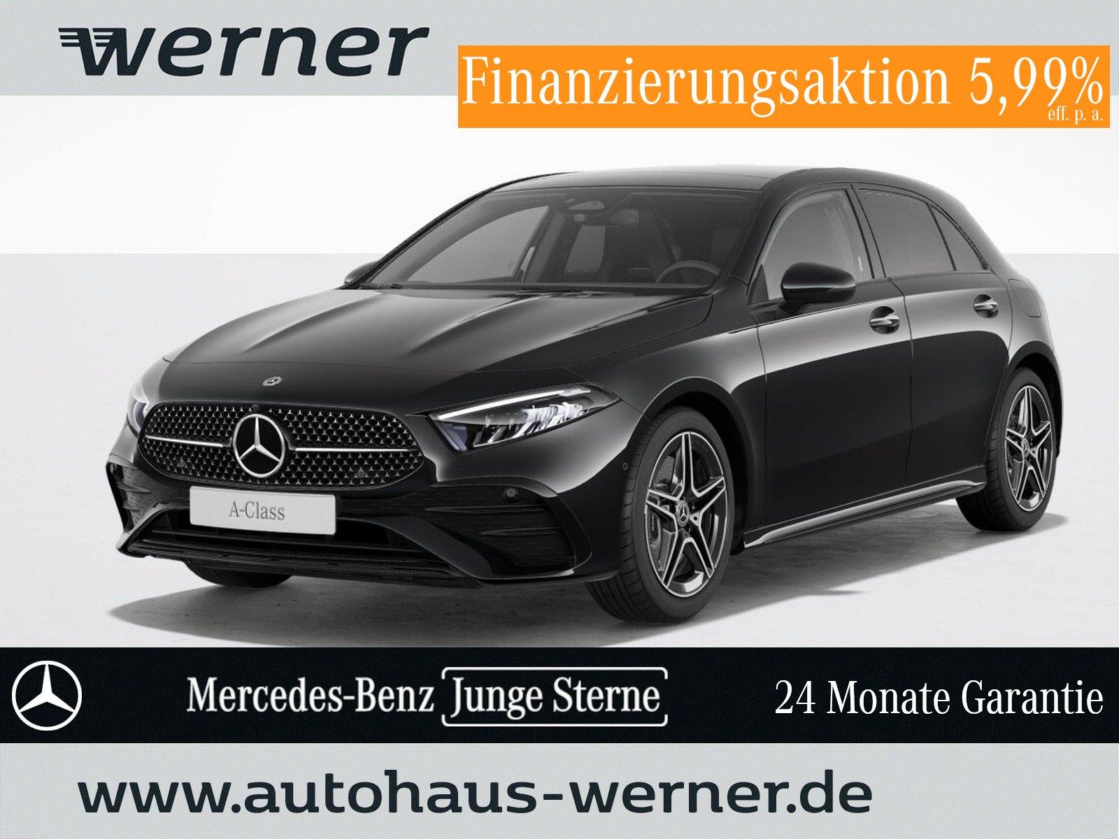 Mercedes-Benz A 220 4M AMG-PREM LEDER NIGHT PANO AHK 360° TOTW