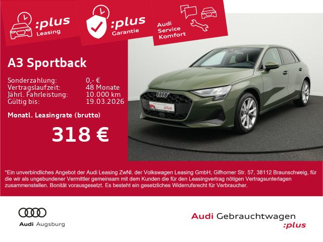 Audi A3 Sportback 35 TDI S tronic *AHK*NAVI*LED*8fach