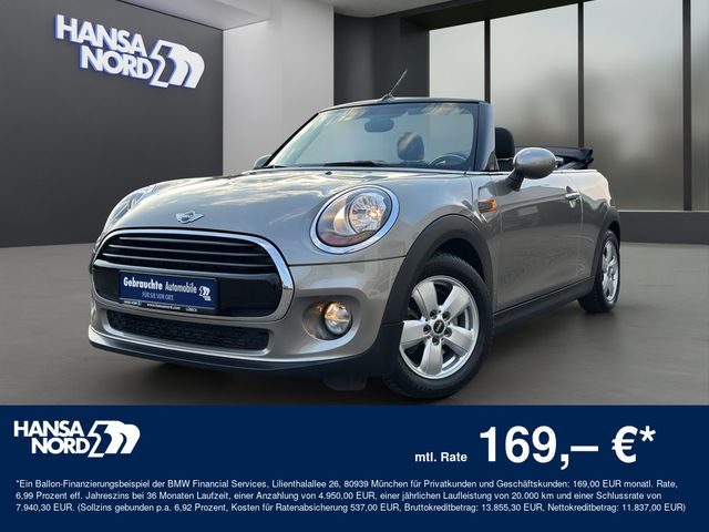 MINI Cooper Cabrio SITZHEIZUNG PDC ALU USB KLIMA EU6