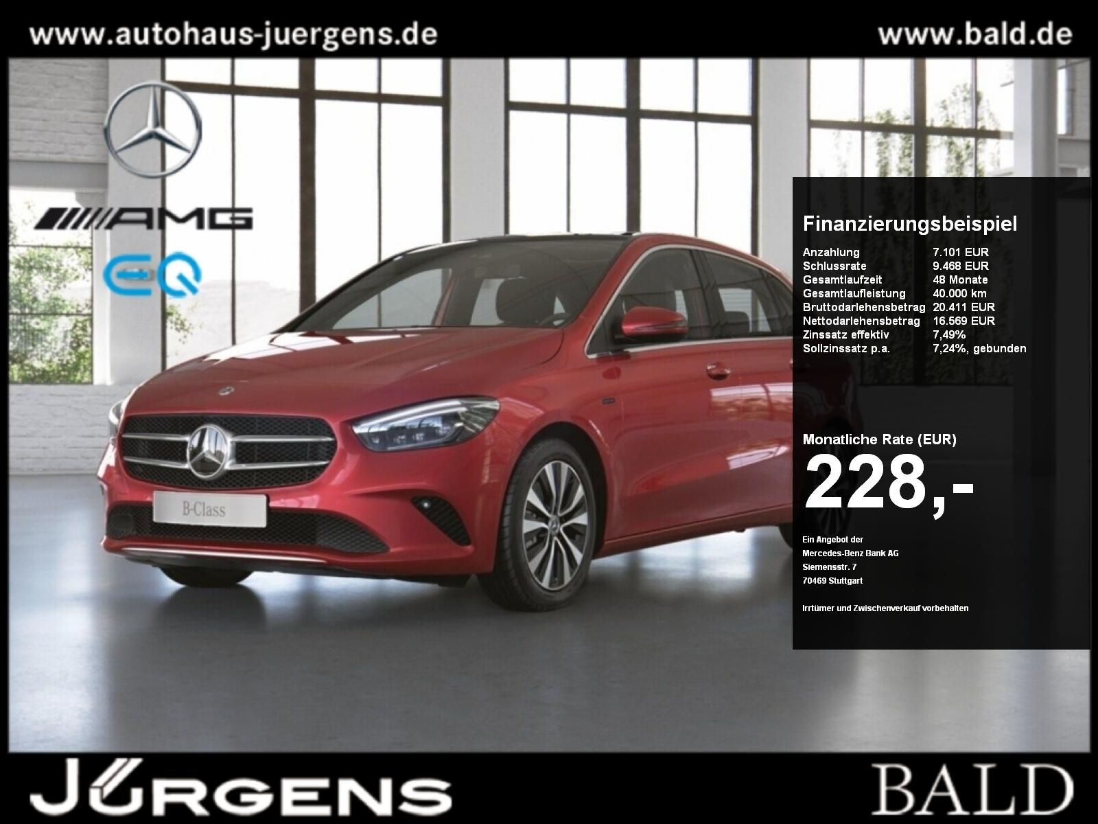 Mercedes-Benz B 250 e Pano+Progressive+MLB+Cam+LED+SHD+Navi