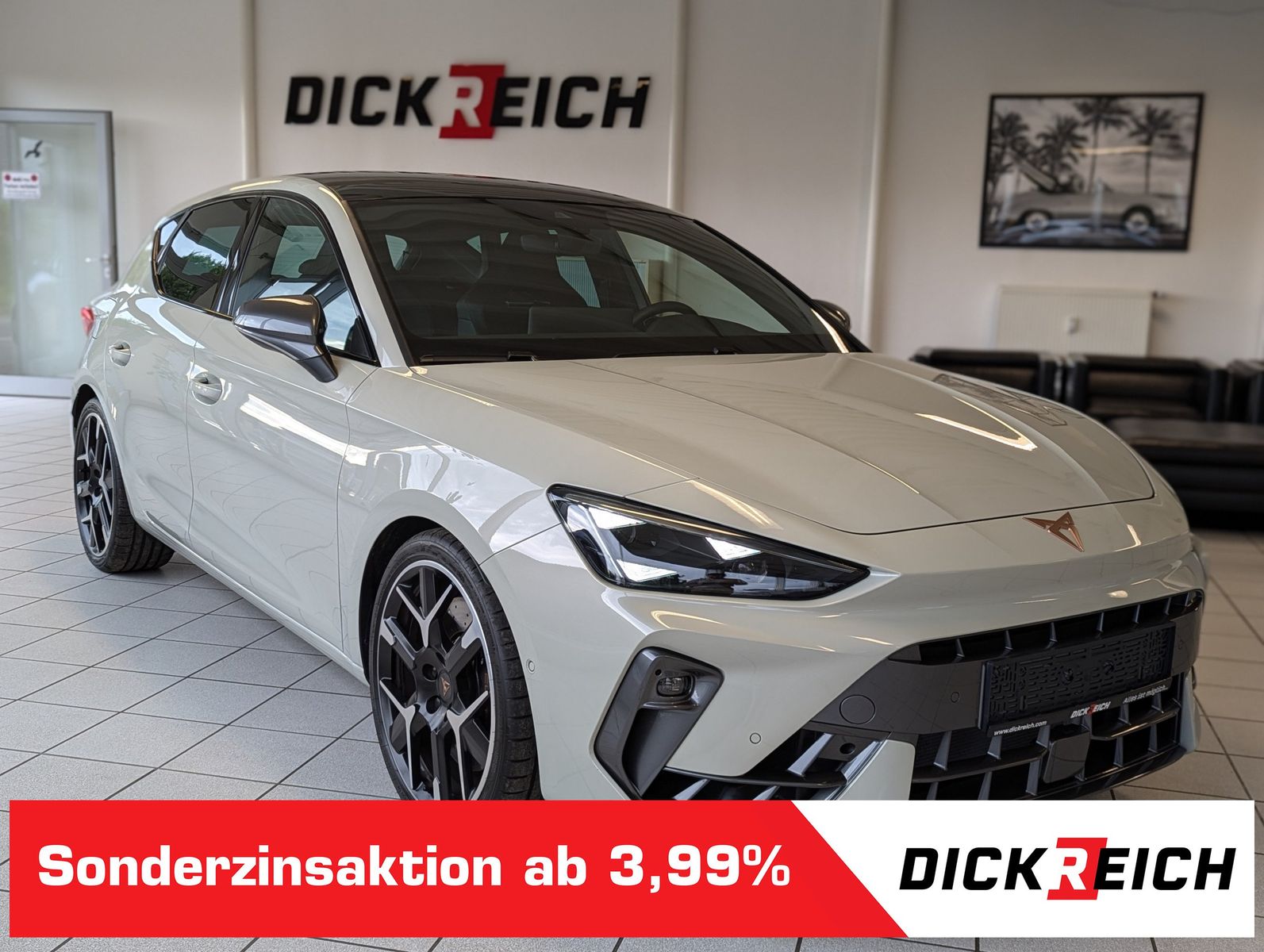 Fahrzeugabbildung CUPRA Leon 2.0TSI VZ Matrix Pano Sennheiser Kamera 19"