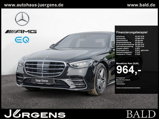 Mercedes-Benz S 450 4M L AMG-Sport/Pano/Burm3D/Sitzklima/Distr