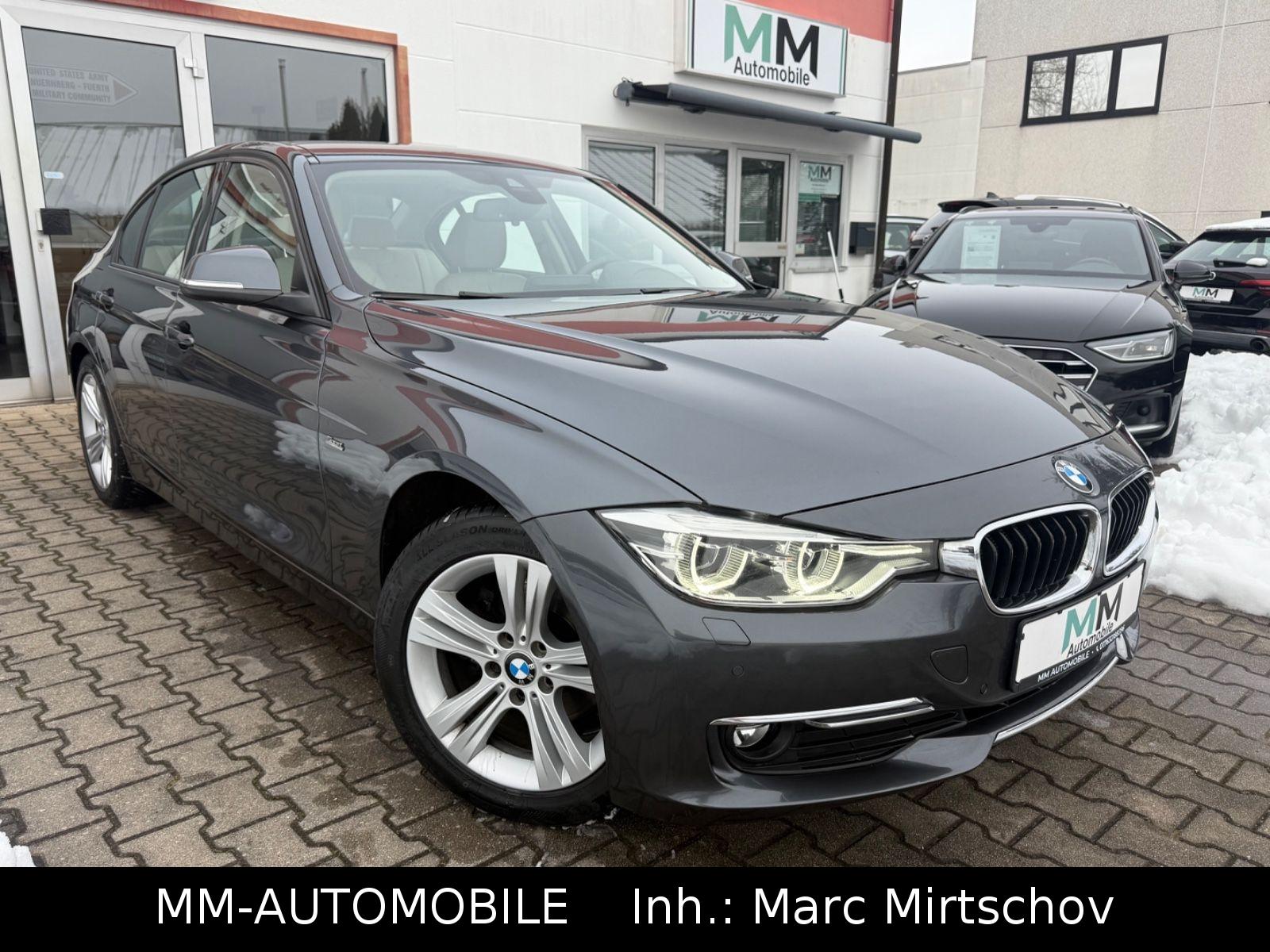 BMW 320d Lim. Sport Line-NAVI-LED-LEDER-PDC-SHZ-TEMP