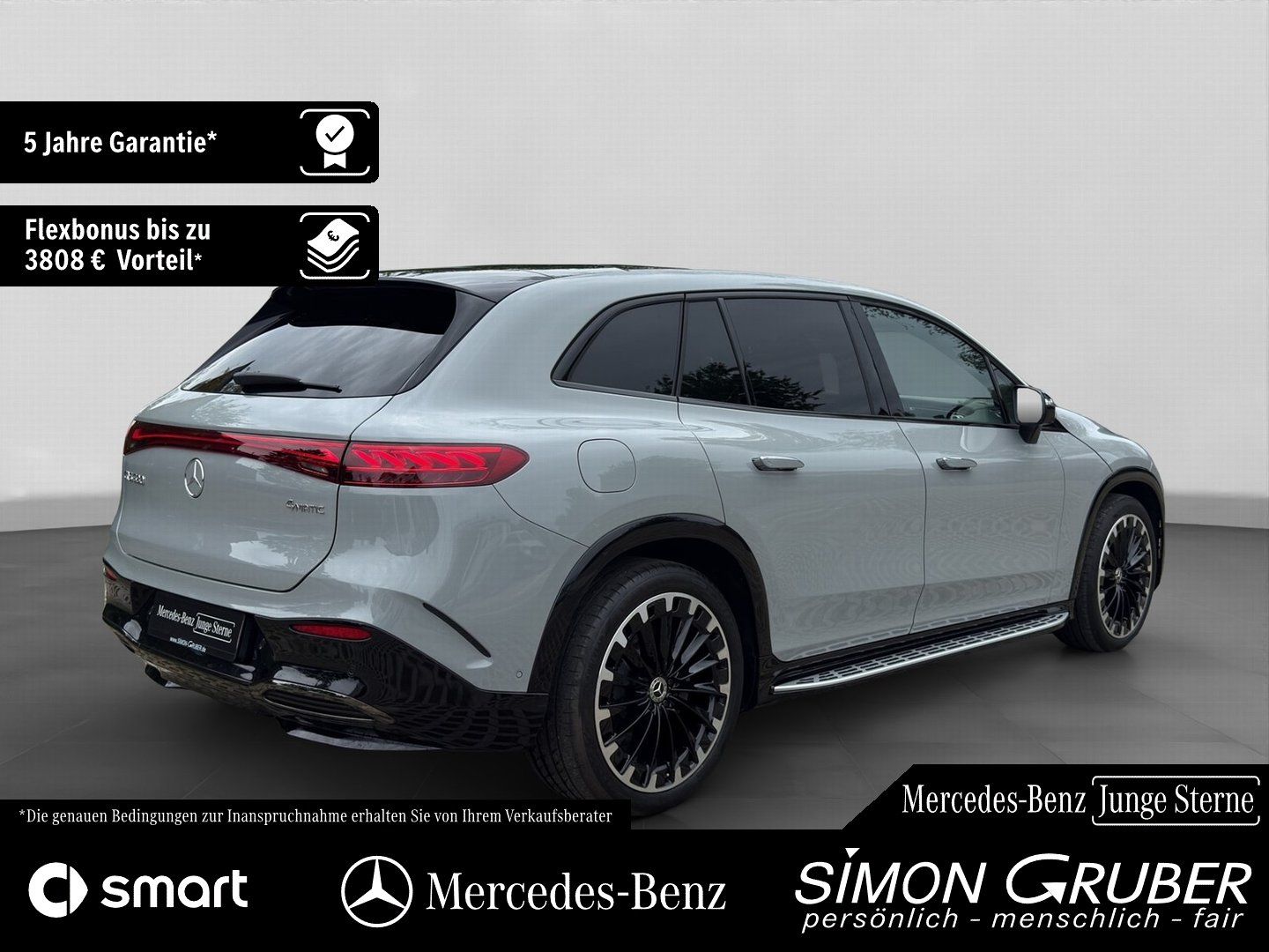 Fahrzeugabbildung Mercedes-Benz EQS 580 4M SUV AMG Massage Sitzklima AHK Md 2026