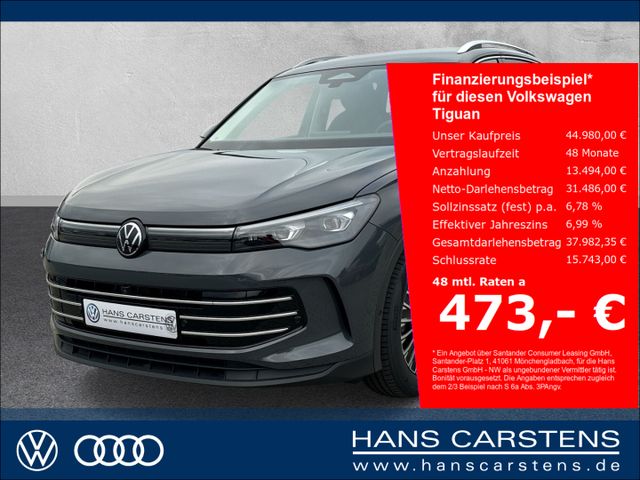 Volkswagen Tiguan 2,0 l TDI Elegance SCR DSG AHK IQ.Light