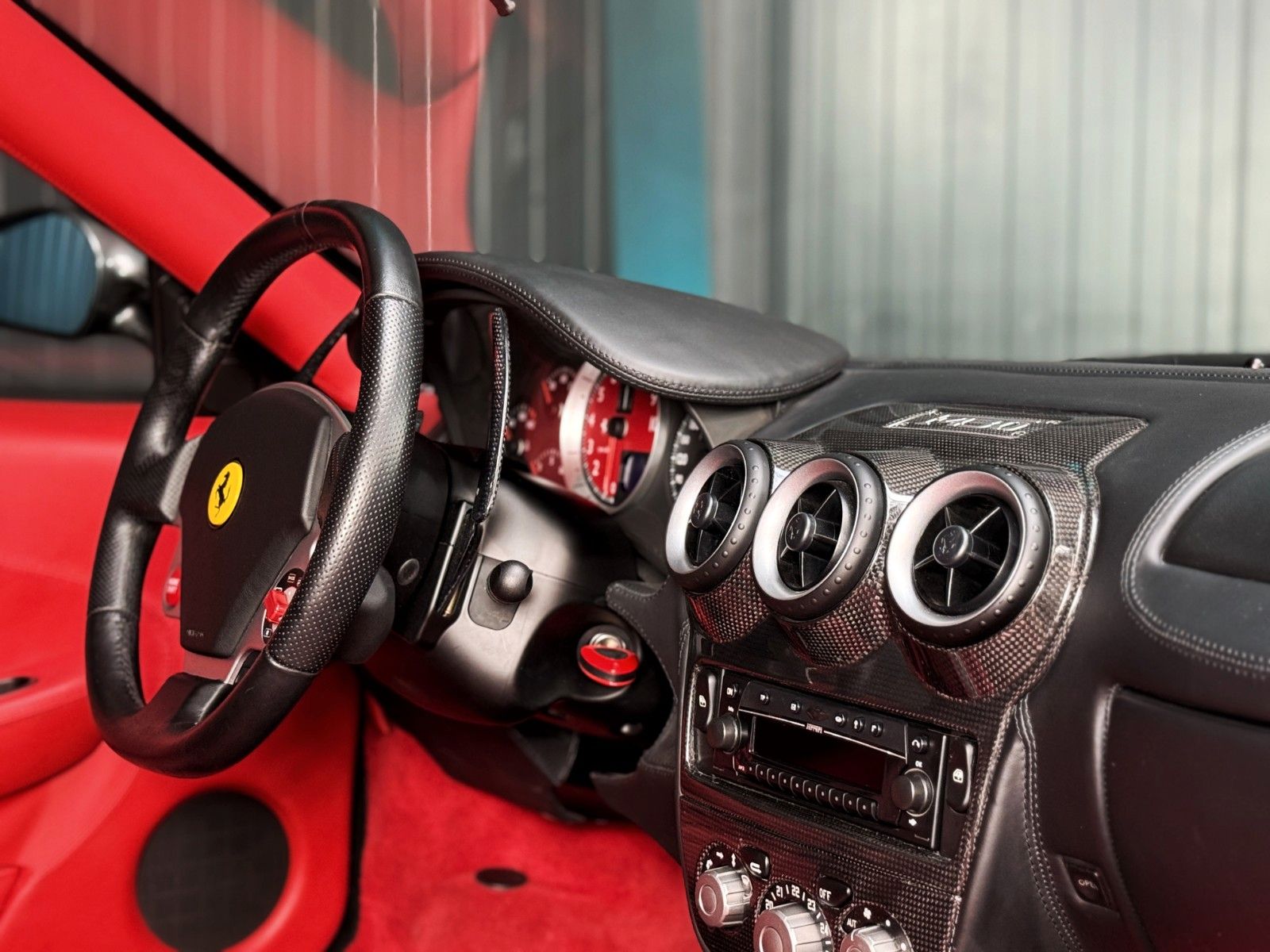 Fahrzeugabbildung Ferrari F430 F1 + Grigio Silverst. + 2.Hand + Scheckheft