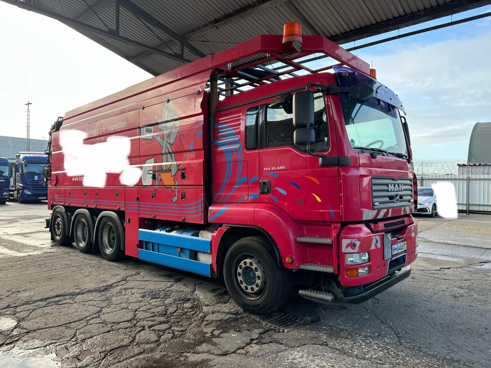 MAN TGA 35.480 - 8x4 - Wasserrückgewinner