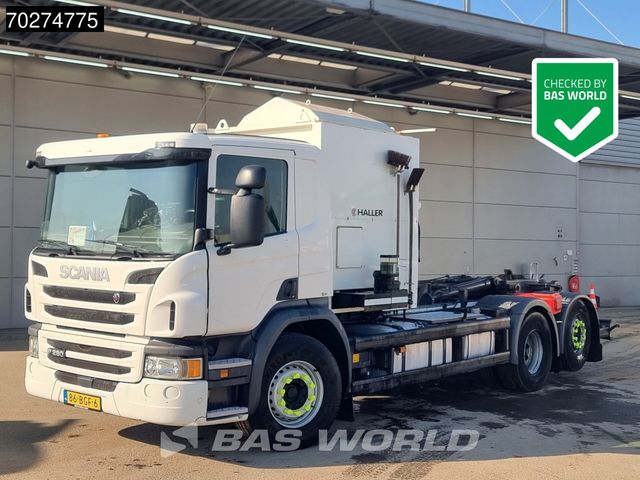 Scania P280 6X2 Zoeller Seitenlader Translift Lift+stee