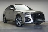 Audi Q5 50 TDI Sportback quattro S line Temp/Kamera/V - mit Diesel-Antrieb: Beige, Teilleder, Geländewagen