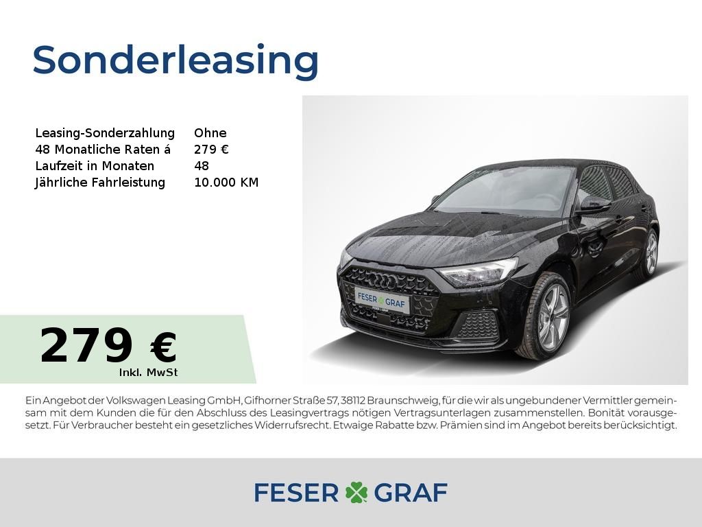 Audi A1 SB 25 TFSI adv. LED/Optschw+/Sitzh./PBox/17"