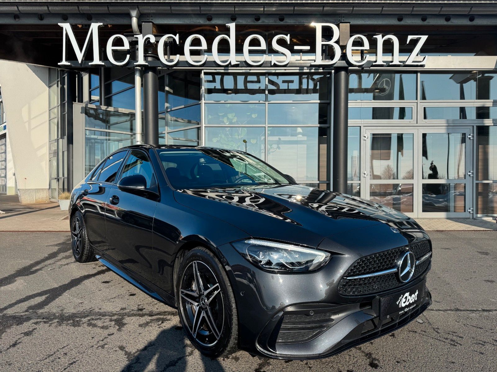 Fahrzeugabbildung Mercedes-Benz C 220d AMG+Burmester+ESD+RKamera+Night+TotW