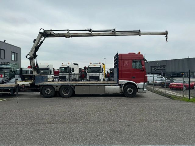 DAF XF 510 6X2 EURO 6 + HIAB 166 HI PRO + REMOTE CON