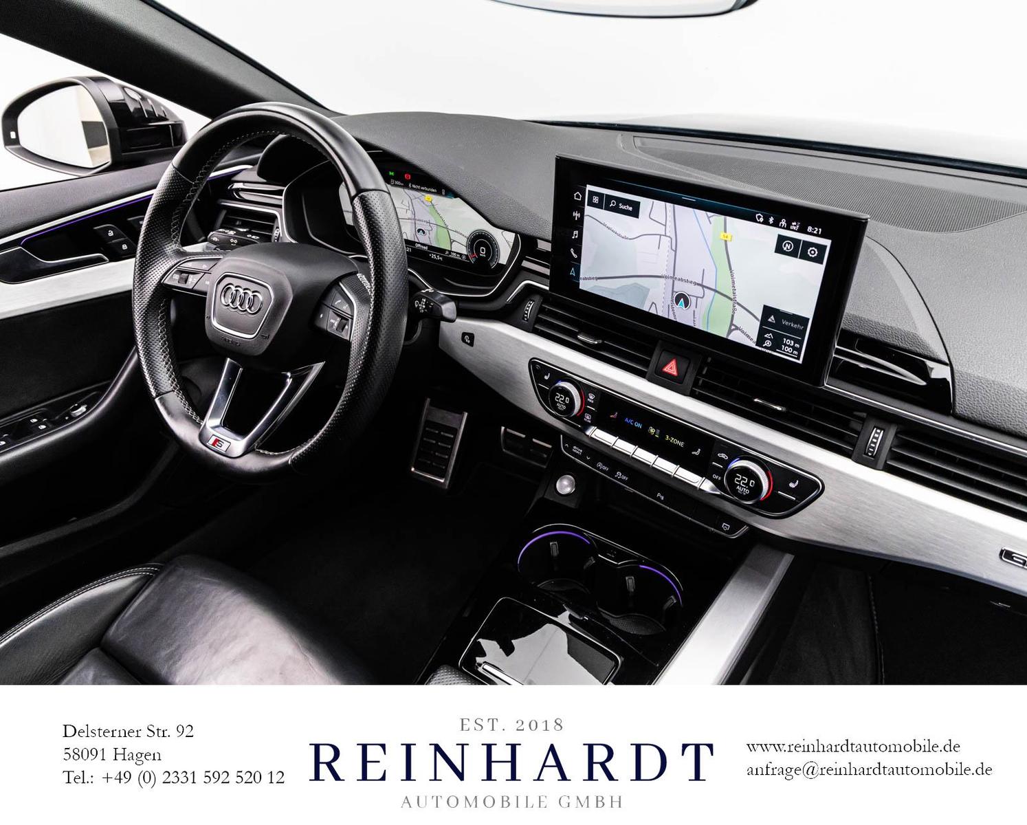 Audi A5 SPORTBACK 45TFSi Q 2x S LINE BLACK MATRIX/ACC, миниатюра 19