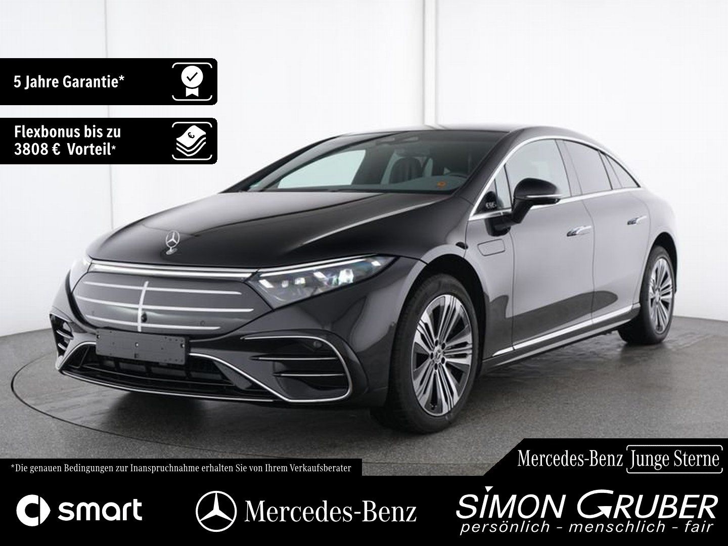Fahrzeugabbildung Mercedes-Benz EQS 450+ Hyperscreen Sitzklima Mod 2025 118Kwh