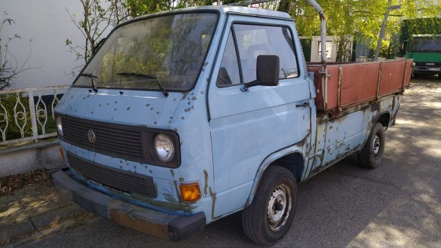 Volkswagen T3 Pritsche Westfalia 1,9 Motor läuft 1. Hand