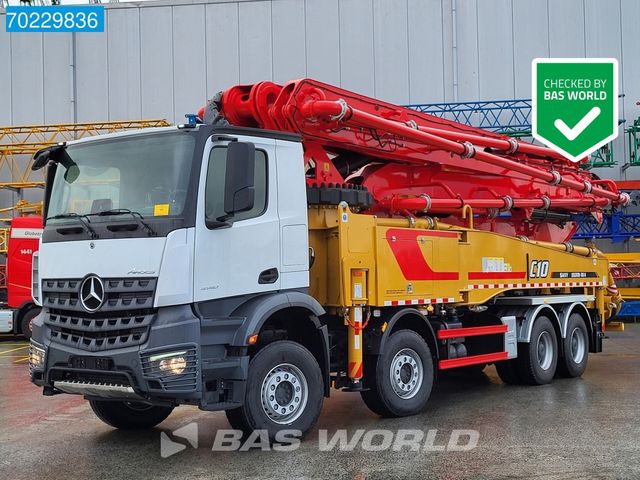 Mercedes-Benz Arocs 4140 8X4 Sany 470C-10 47m pump Big-Axle Eu