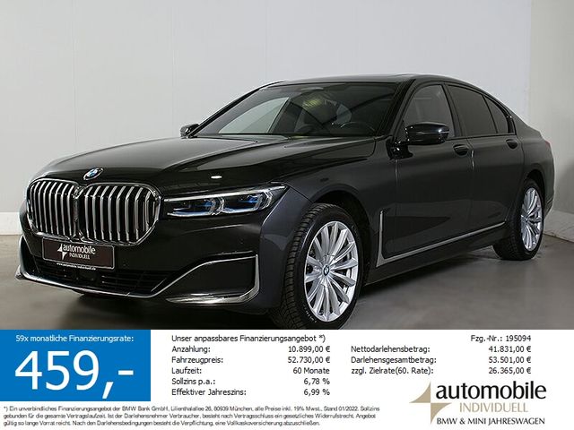 BMW 750i xDr Laser ACC AHK Standh. TV+ HuD DAB H&K