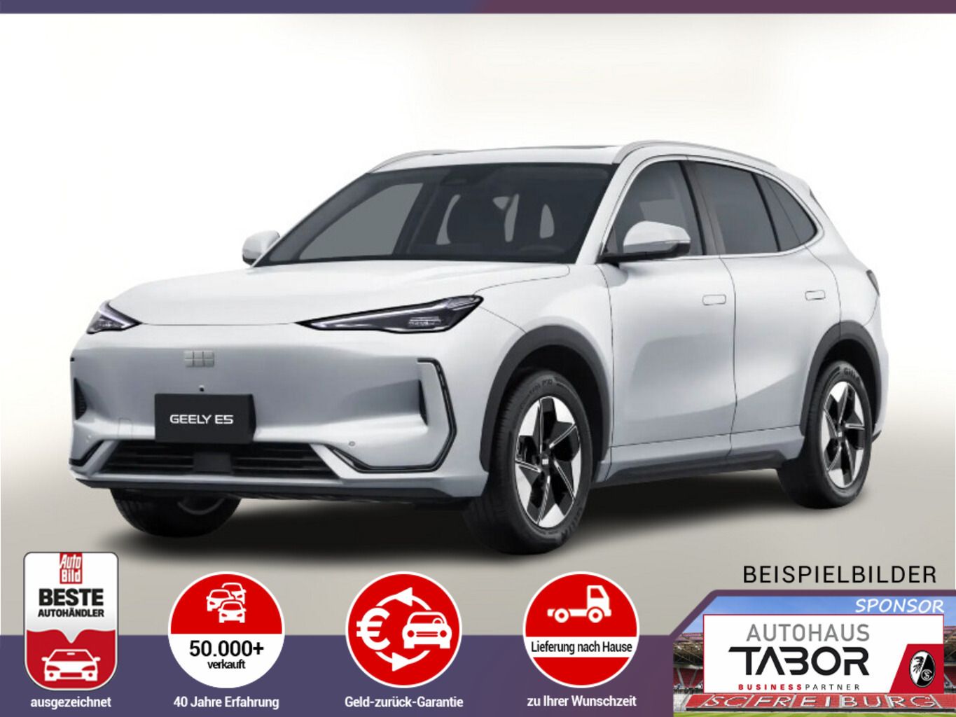 Geely E5 68kWh Pro+ LED Nav 360° ACC Leder UVP-12%*