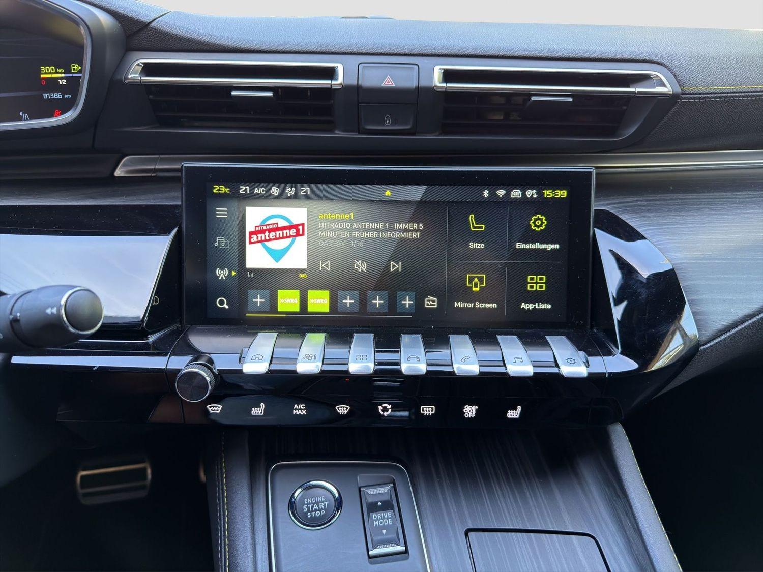Peugeot 508 Hybrid4 360 PSE Navi ACC LED-Matrix Glasdach, миниатюра 19