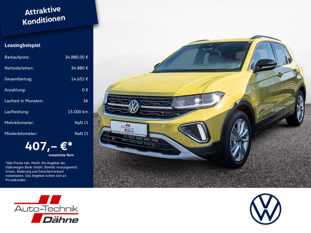 T-Cross 1.0 TSI Energy NAVI AHK ACC MATRIX-LED