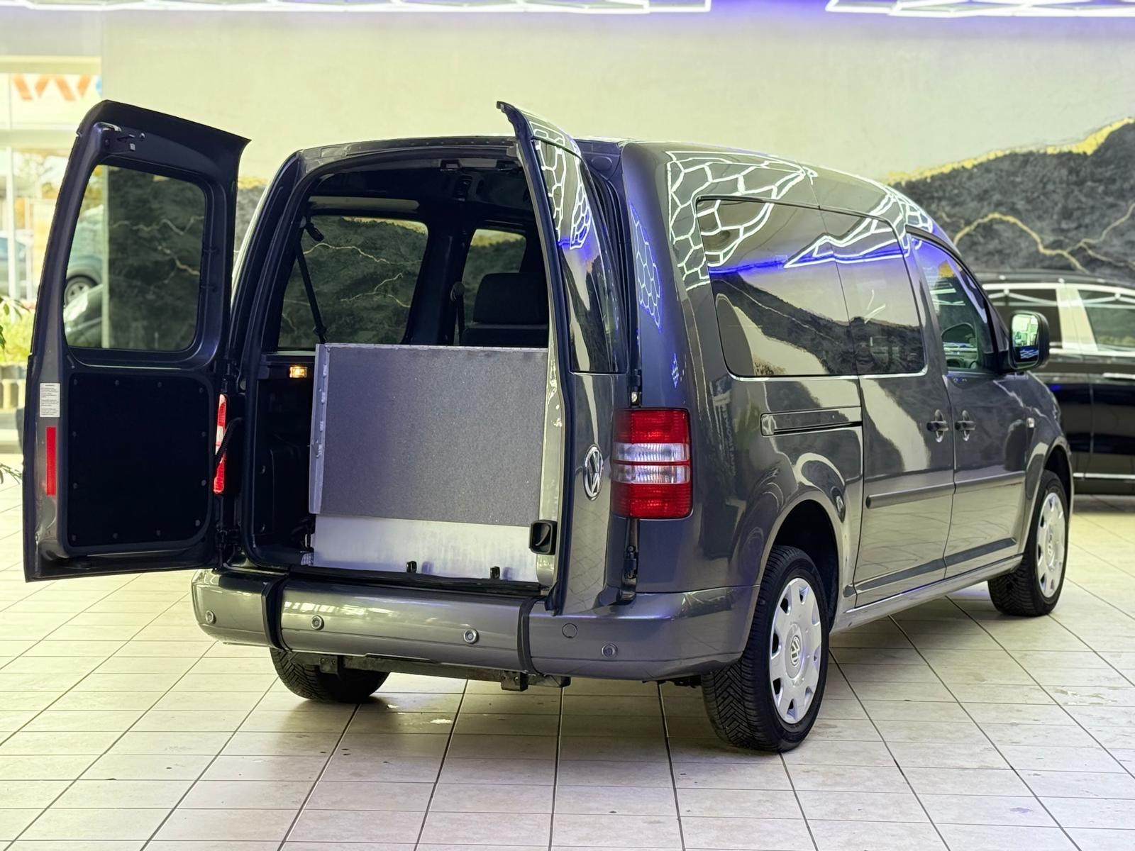 Volkswagen Caddy 1,6-Maxi-Behindertengerecht-Rampe