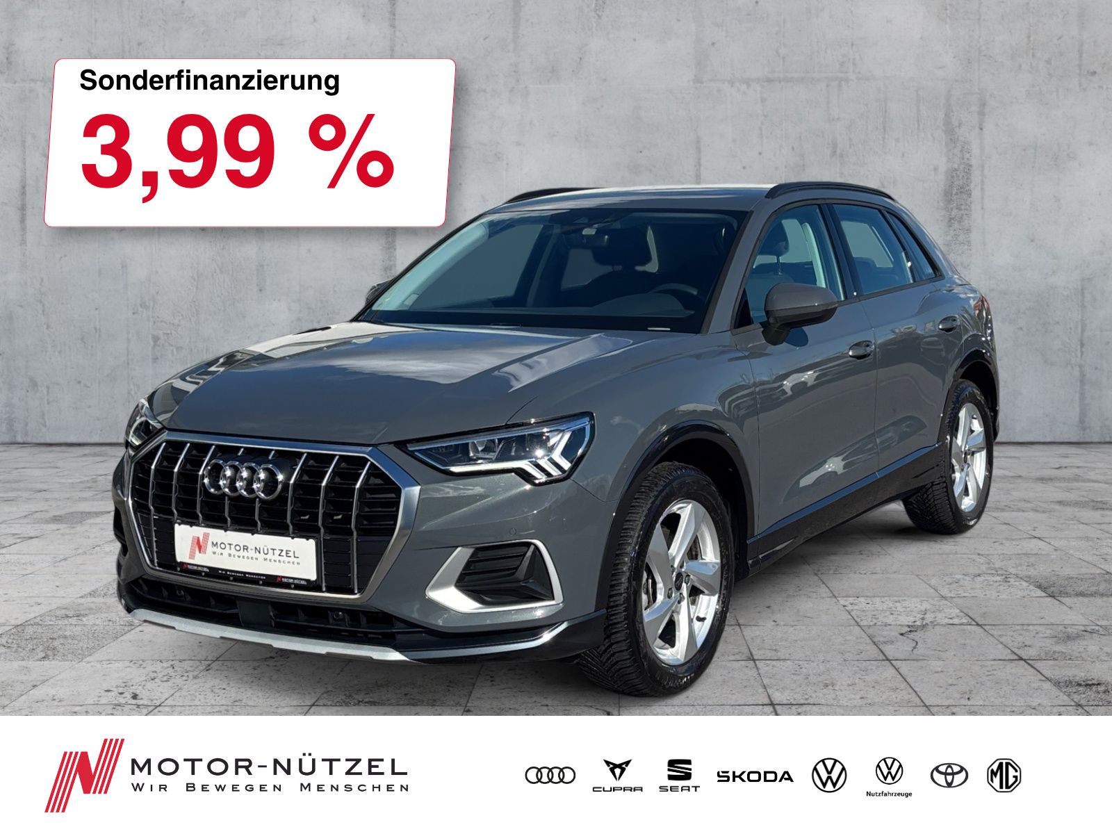 Audi Q3 35 TFSI S-TR ADVANCED LED+NAVI+RFK+GRA+SHZ