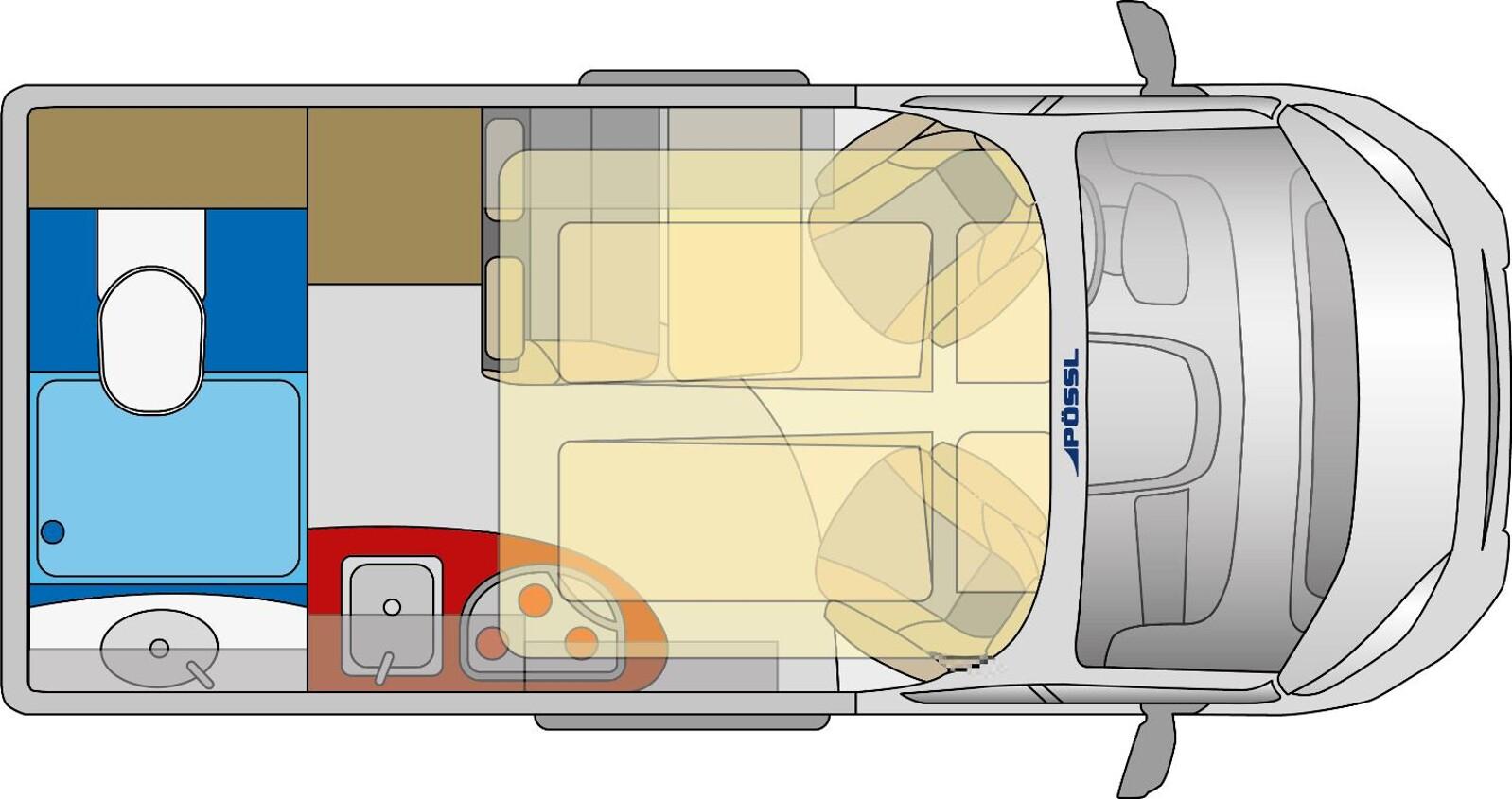 Pössl Vario 499 Fiat 160 PS 9G#AUTARK-MONSTER#AHK