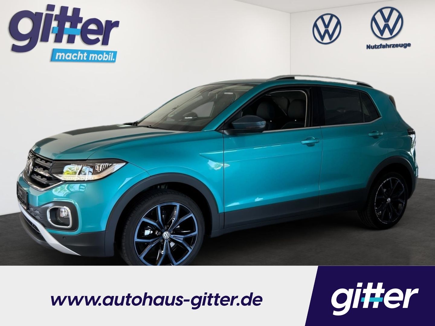 VW T-Cross Style ACC NAVI LED PRO BAMBUS GARDEN GRE