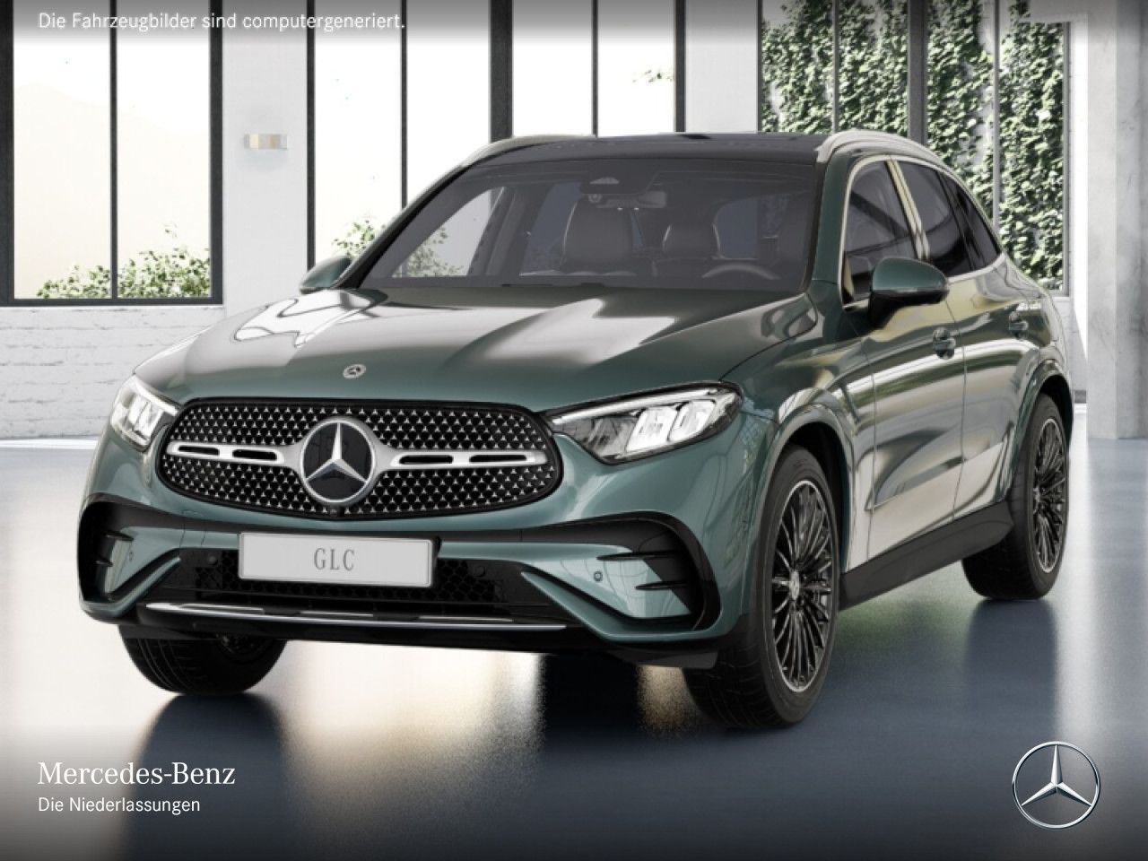 Mercedes-Benz GLC 300 de 4M AMG+PANO+360+AHK+LED+TOTW+KEYLESS foto 2