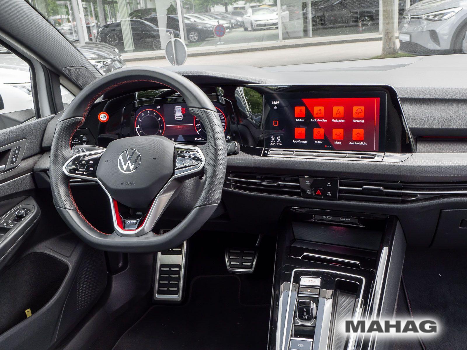 Volkswagen Golf VIII GTI 2.0 TSI Leder Pano IQ.Light Navi P, миниатюра 9