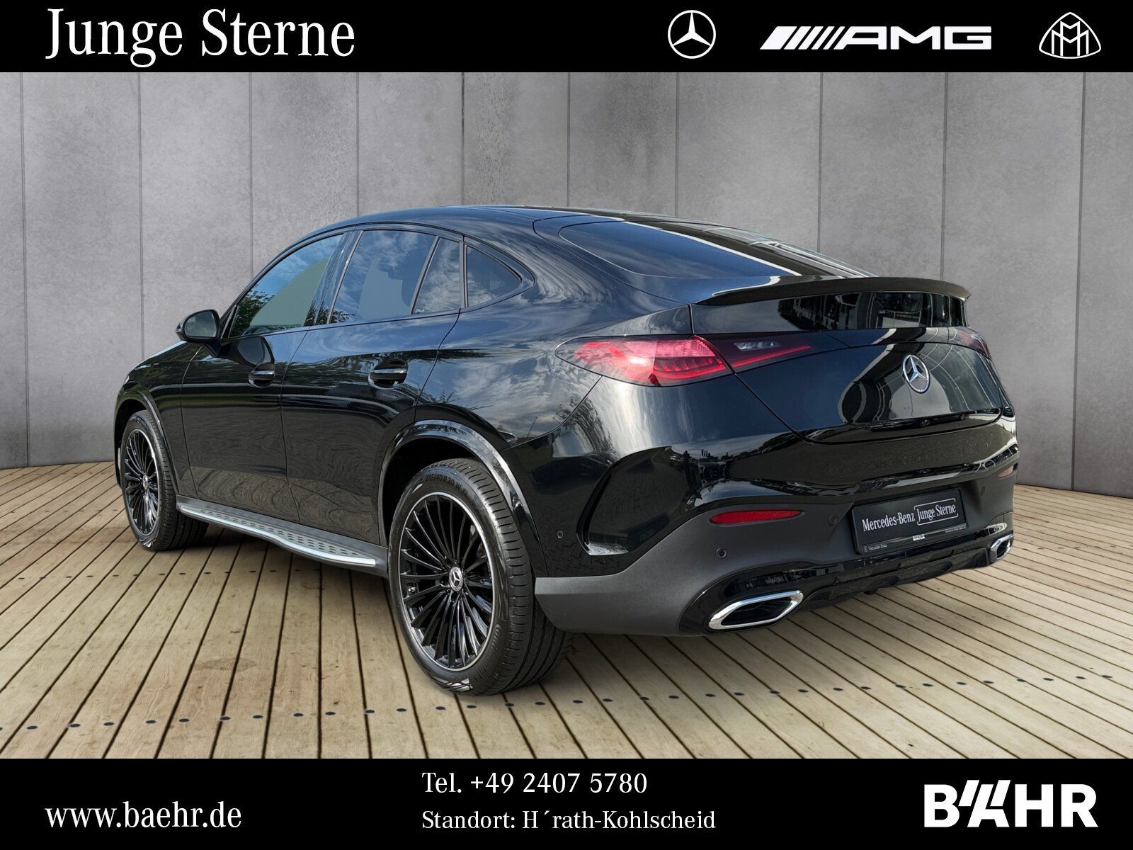 Mercedes-Benz GLC 300 d 4M Coupé AMG Night Pano AHK 360° 20° foto 3