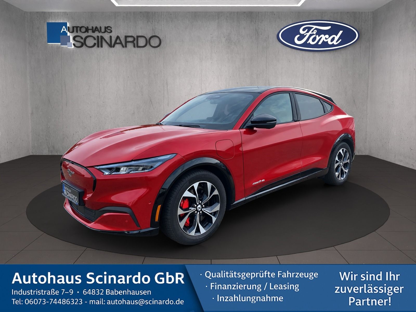 Ford Mustang Mach-E Premium 75kWh AWD PANO/360°/NAVI