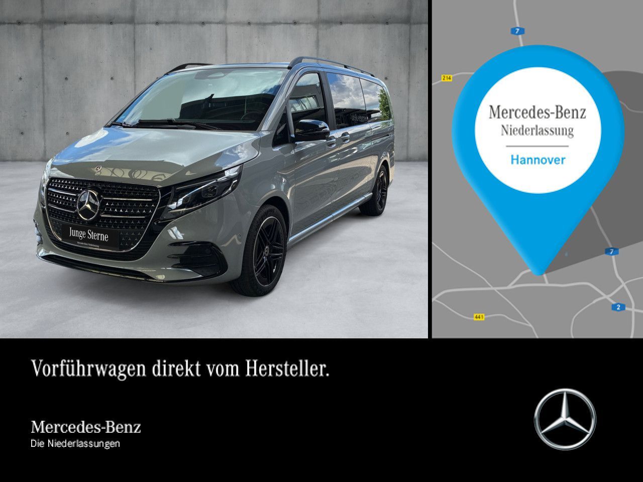 MERCEDES-BENZ V 300 d Extralang STYLE+AMG+9G+Klimaautom.+Navi