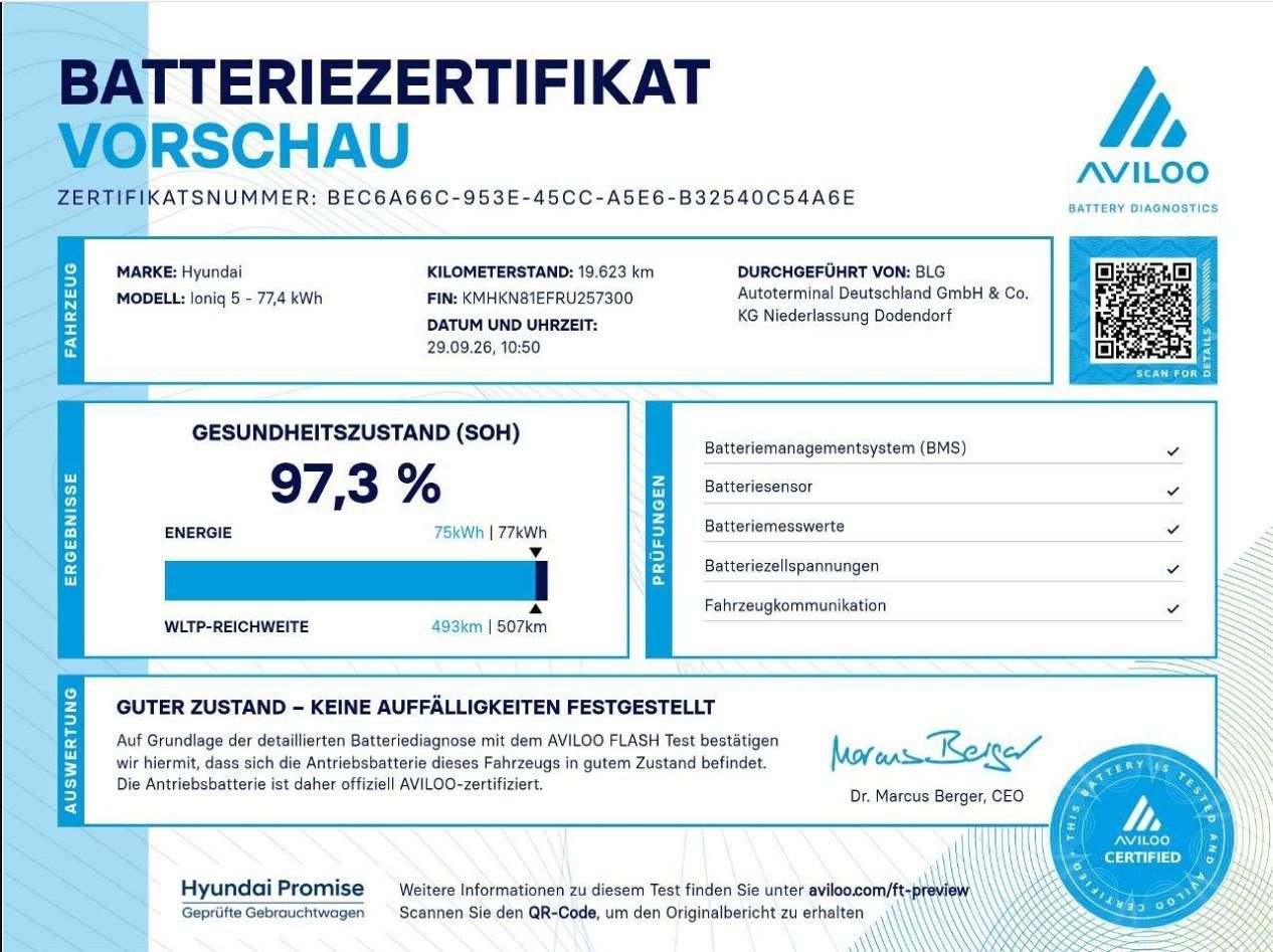 Hyundai IONIQ 5 77,4 kWh TECHNIQ WÄRMEPUMPE/LED-PAKET imagem 2