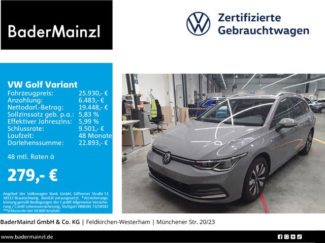 Volkswagen Golf Variant 1.5 TSI MOVE StdHzg LED Carplay