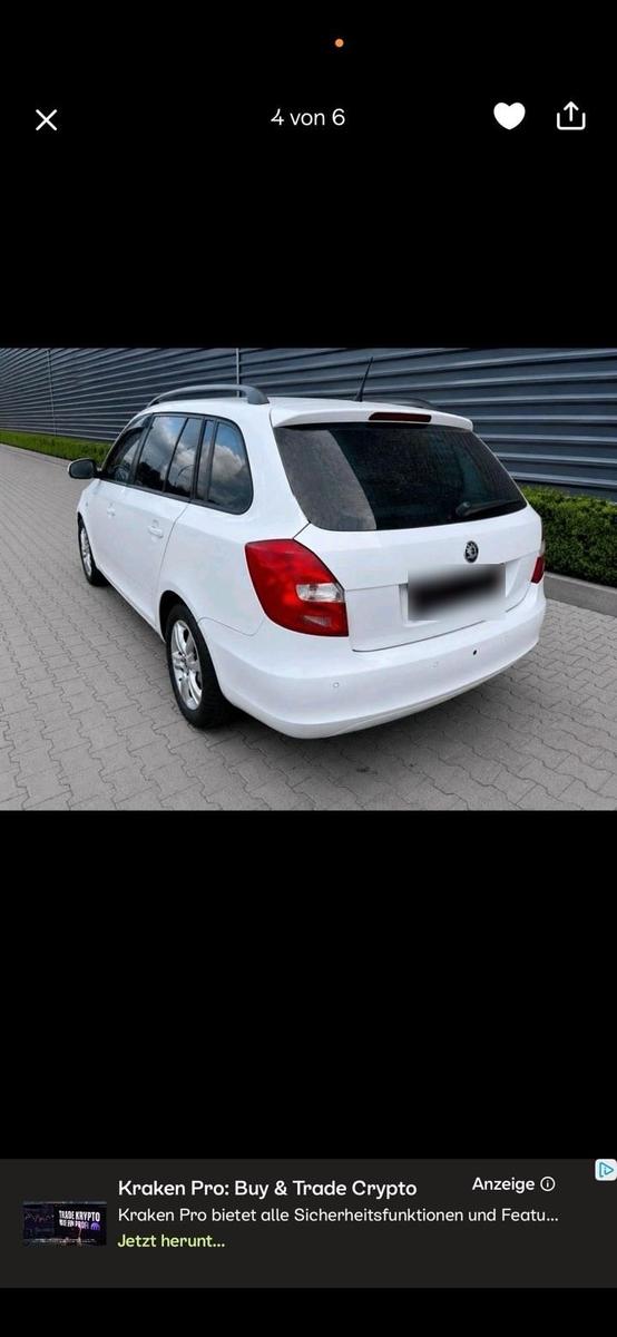 Skoda Fabia 2013 — interior