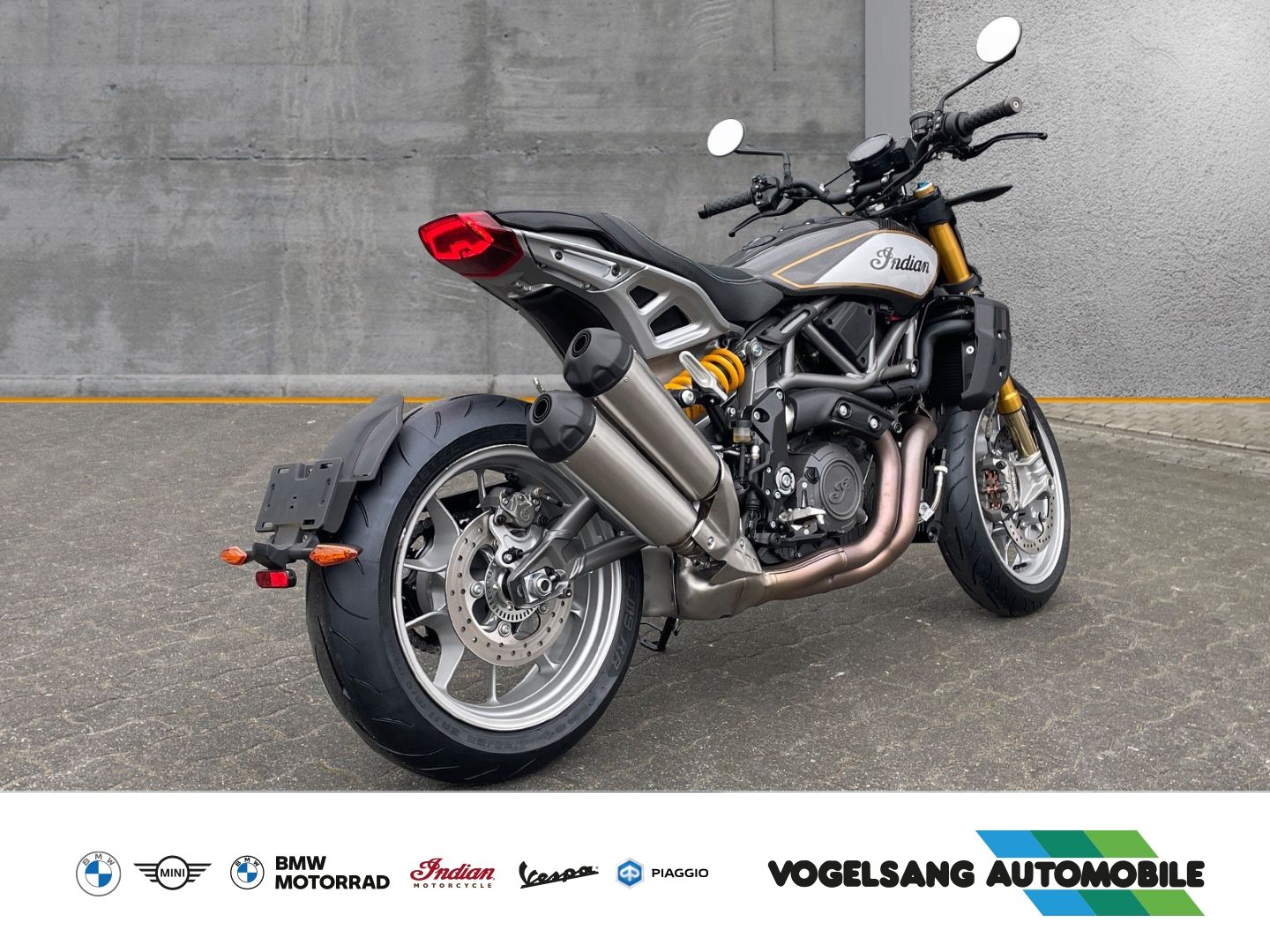 Fahrzeugabbildung Indian FTR R Carbon 1200 AKTIONSPREIS !!! Öhlins Fahrwe
