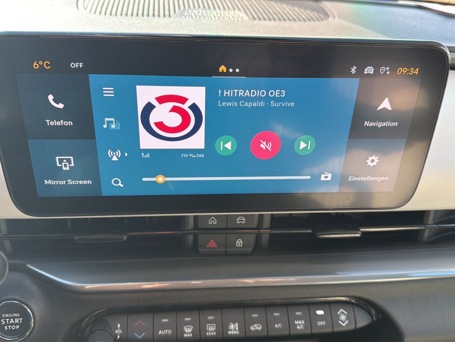 Fahrzeugabbildung Fiat 600 Hybrid La Prima + Navigation System