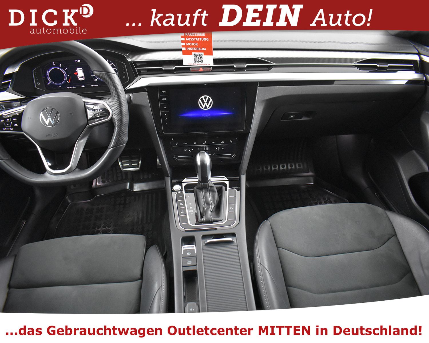 VW Arteon SB 1.4 TSI R-Line eHyb VIRTU+AHK+ACC+MASS - Image 8