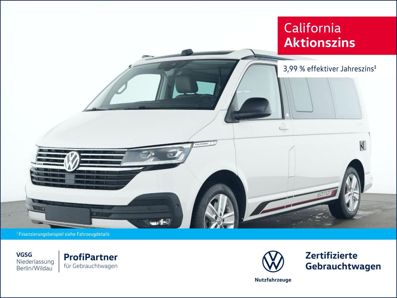 Volkswagen T6.1 California Ocean Edition 4Motion AHK Navi