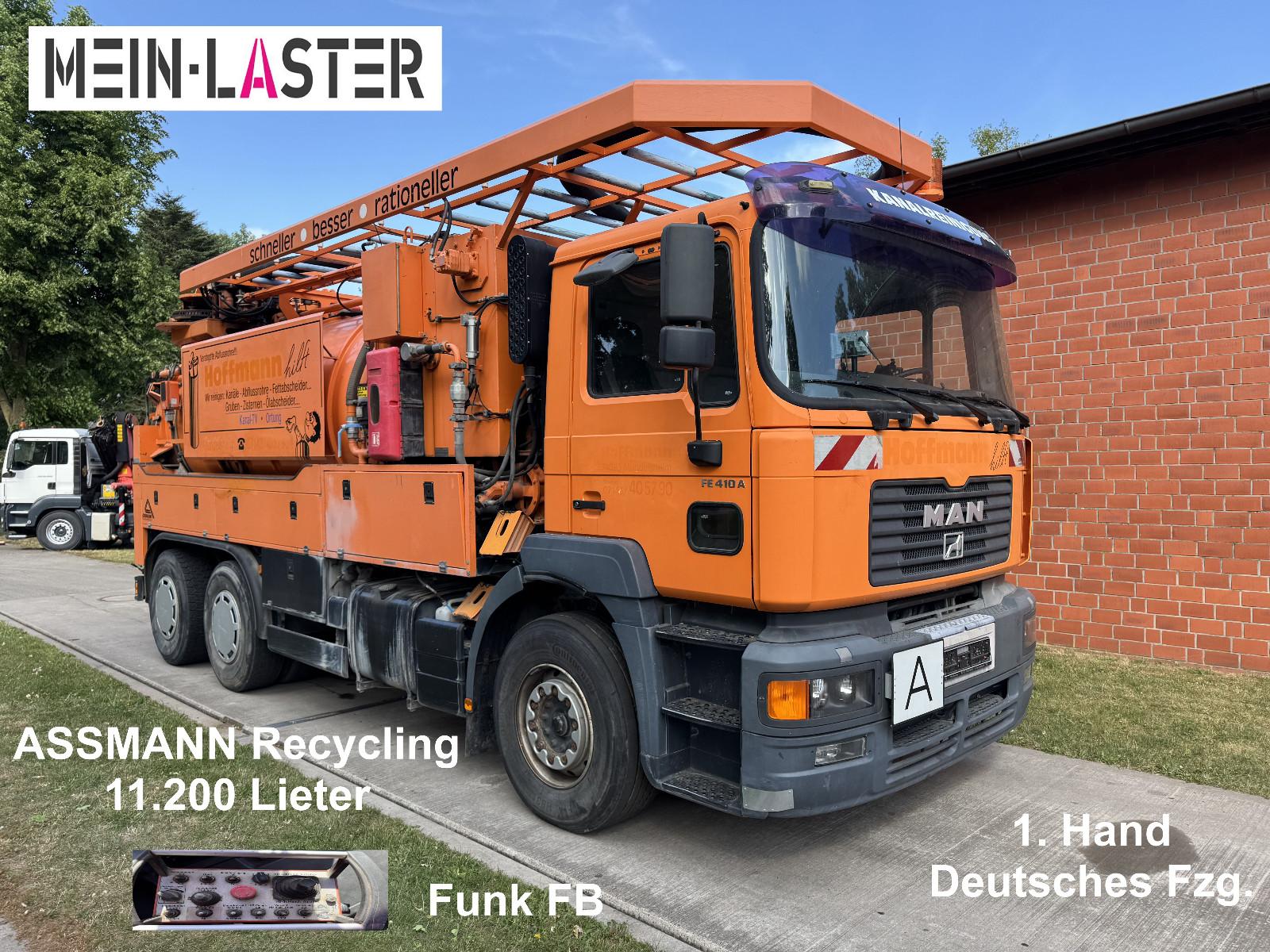 MAN FE 410 Assmann Saug HD Spüler Recycling +  FB.