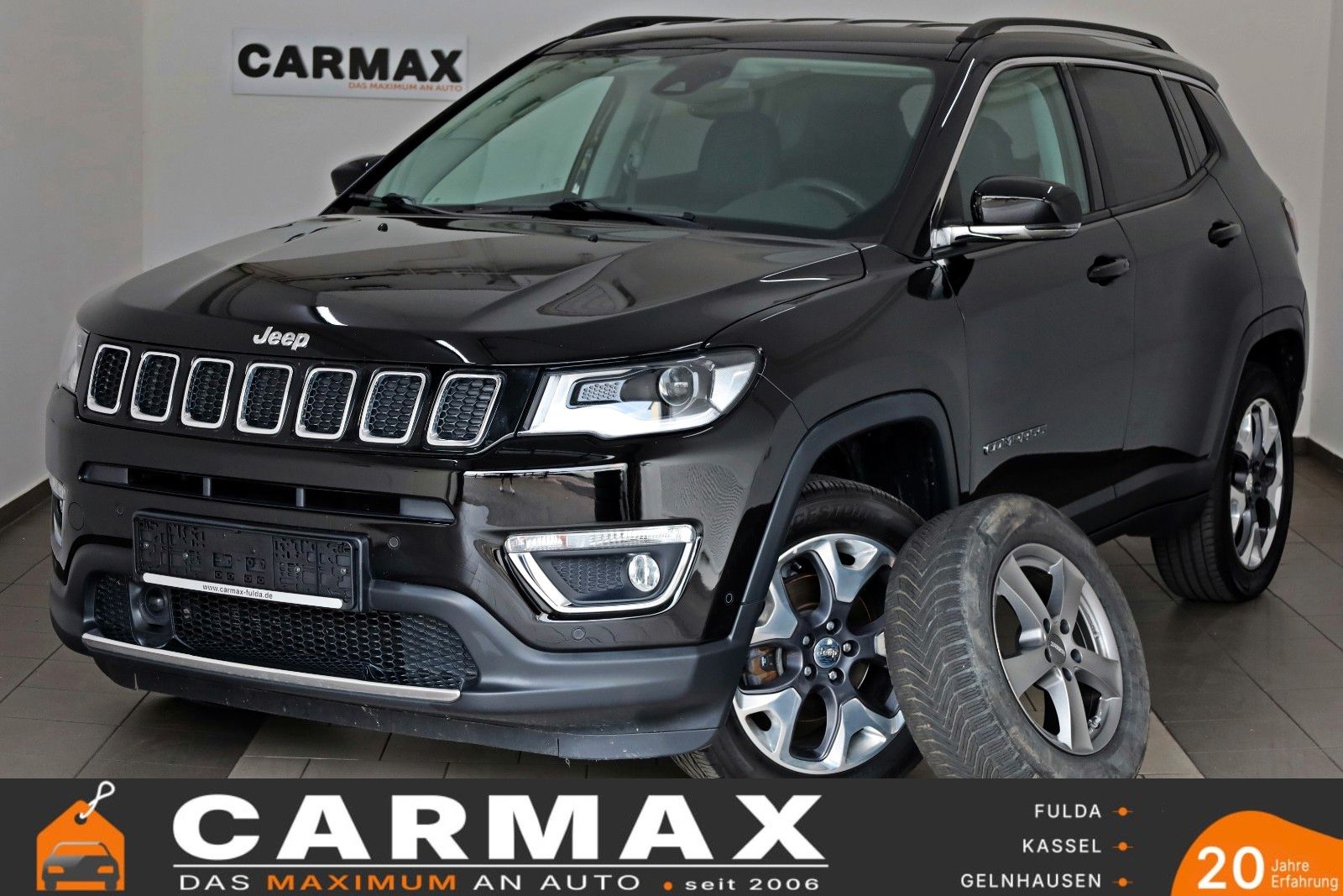 Fahrzeugabbildung Jeep Compass Limited 4WD T.Leder,Navi,LED,Apple Car.