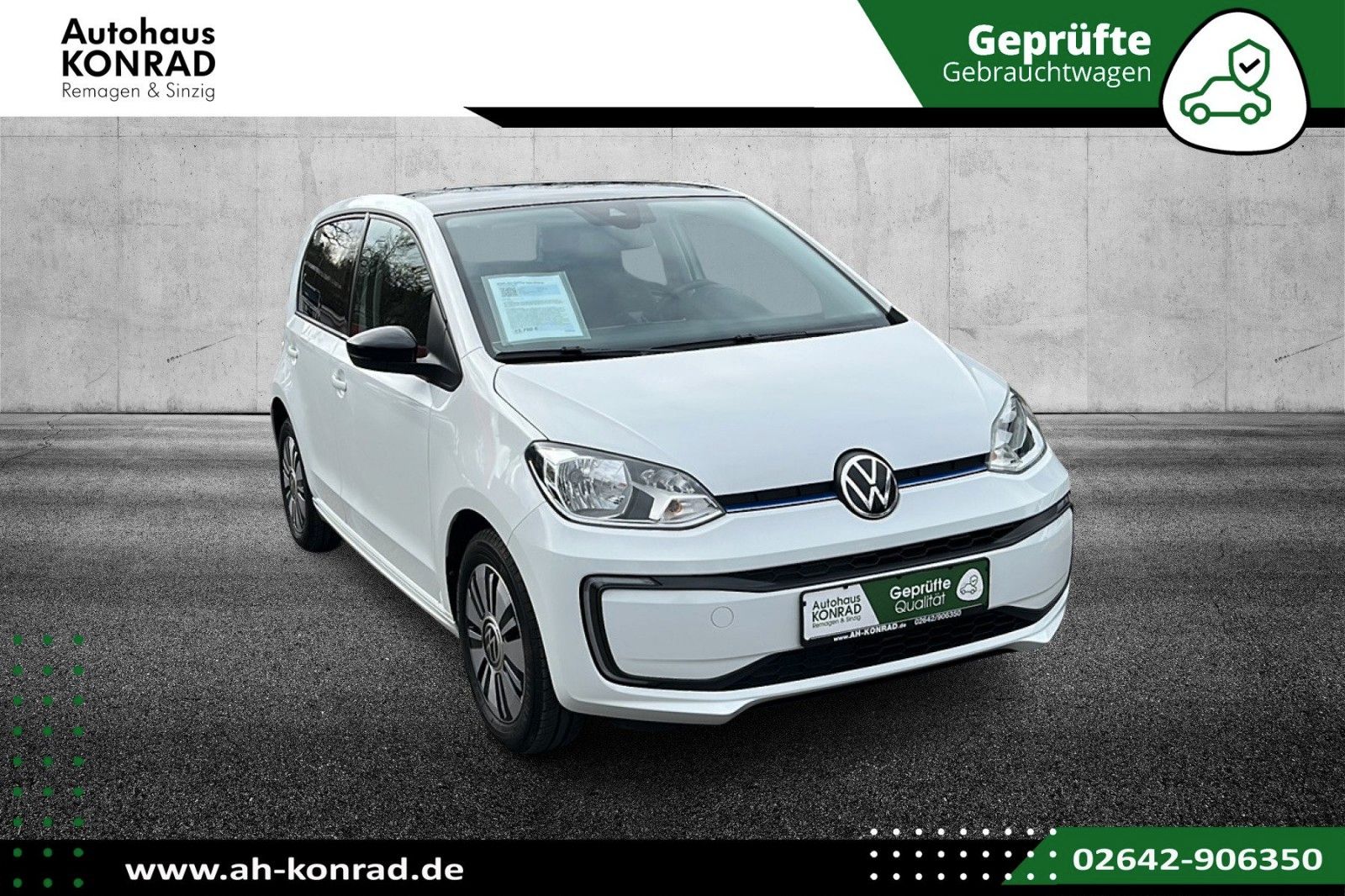 Fahrzeugabbildung Volkswagen up! e-up! Style*GRA*SITZHZNG*RCAM*CCS*